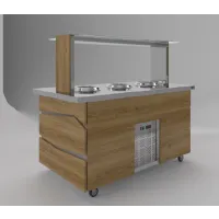 Салат-бар Luxstahl СБС-1500 Premium (нерж.) под электрические супницы – купить в RuOborudovanie.ru с доставкой до двери Купить салат-бар luxstahl сбс-1500 premium (нерж.) под электрические супницы – цена от завода, доставка до двери | RuOborudovanie.ru