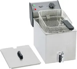 Купить фритюрница roller grill fd 80 r (1х8л) электр. 3,6квт с1 краном для слива масла – цена от завода, доставка до двери | RuOborudovanie.ru
