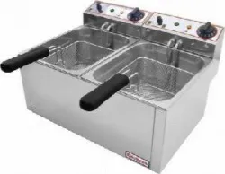Купить фритюрница beckers fr 6+6 lt на 12л, 6квт, настольная – цена от завода, доставка до двери | RuOborudovanie.ru